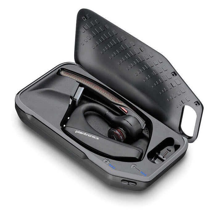 Poly Voyager 5200 Uc Auriculares Inalámbrico Dentro De Oído Oficina/Centro De Llamadas Bluetooth Negro
