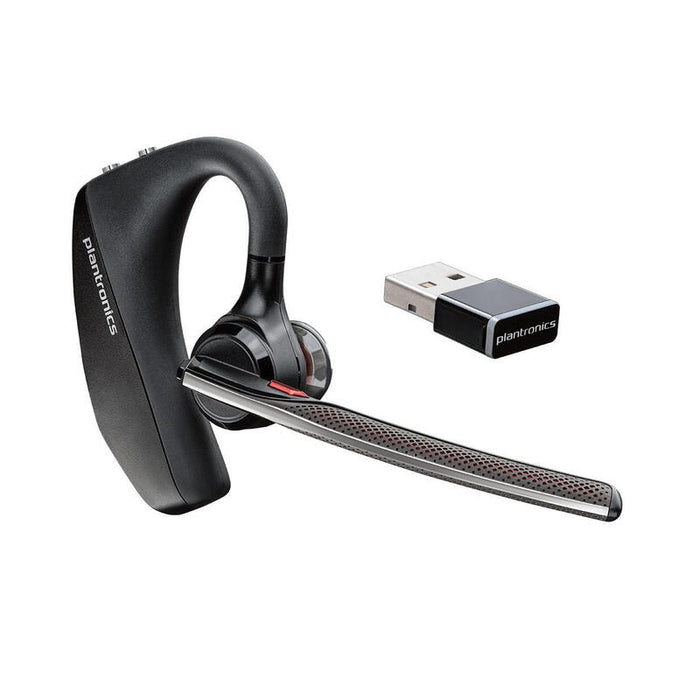 Poly Voyager 5200 Uc Auriculares Inalámbrico Dentro De Oído Oficina/Centro De Llamadas Bluetooth Negro