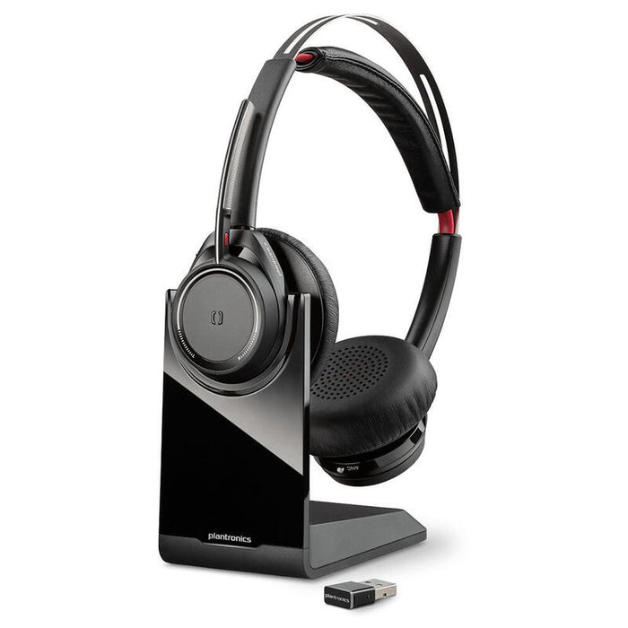 Poly Voyager Focus Uc B825-M Auriculares Inalámbrico Diadema Oficina/Centro De Llamadas Bluetooth Negro