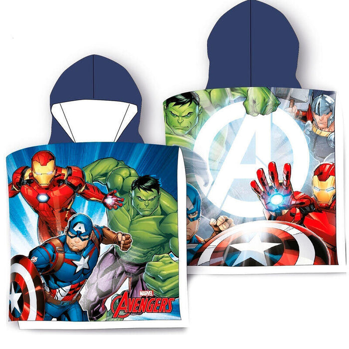 Poncho Toalla Vengadores Avengers Marvel Algodon