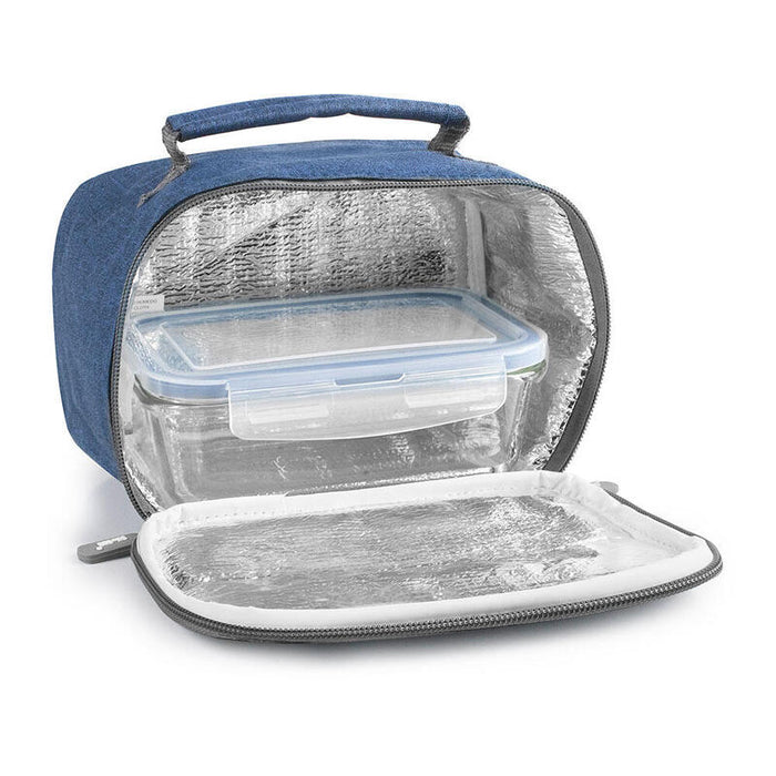 Porta Alimentos + Taper Azul, 753401a. Ibili