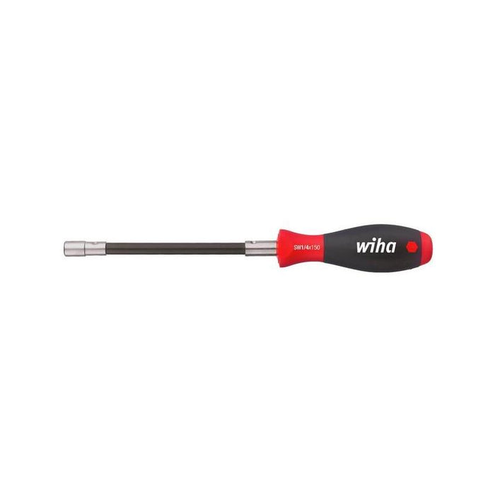 Portapuntas De Destornillador Wiha Softfinish, Eje Flexible, 1/4"