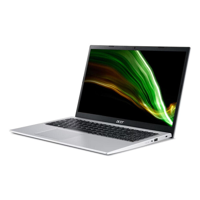 Portatil Acer Aspire 1 A115-32 Intel Celeron N4500 / Hasta 2.8 Ghz Win 11 Home In S Mode Uhd Graphics 4 Gb Ram 128 Gb Emmc 15.6" Tn 1366 X 768 (Hd) Gigabit Ethernet Wi-Fi 6 Plata Pura Kbd: Español