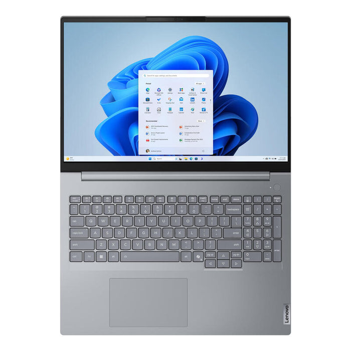 Portatil  Lenovo Thinkbook 16 G8 Ial 21sk Diseño De Bisagra En 180 Grados Intel Core Ultra 7 255h / Hasta 5.1 Ghz Win 11 Pro Arc Graphics 140t 32 Gb Ram 512 Gb Ssd Nvme 16" Ips 1920 X 1200 Wi-Fi 6e Bluetooth Gris Ártico Kbd: Español Con 2