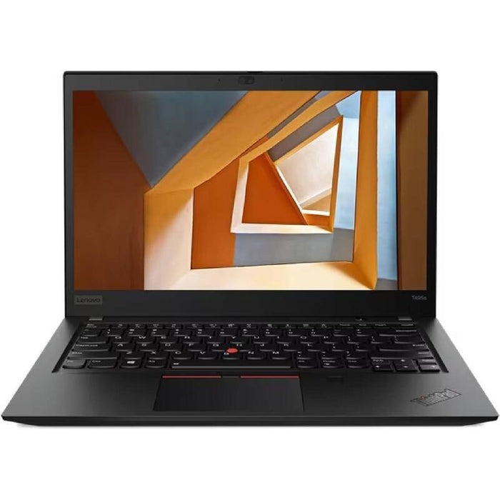 Portatil Reacondicionado Lenovo Thinkpad T495s Ryzen 5 Pro 3500u W 8gb 256gb Ssd 14" W11pro Instalado Teclado Italiano Desgaste Garantia