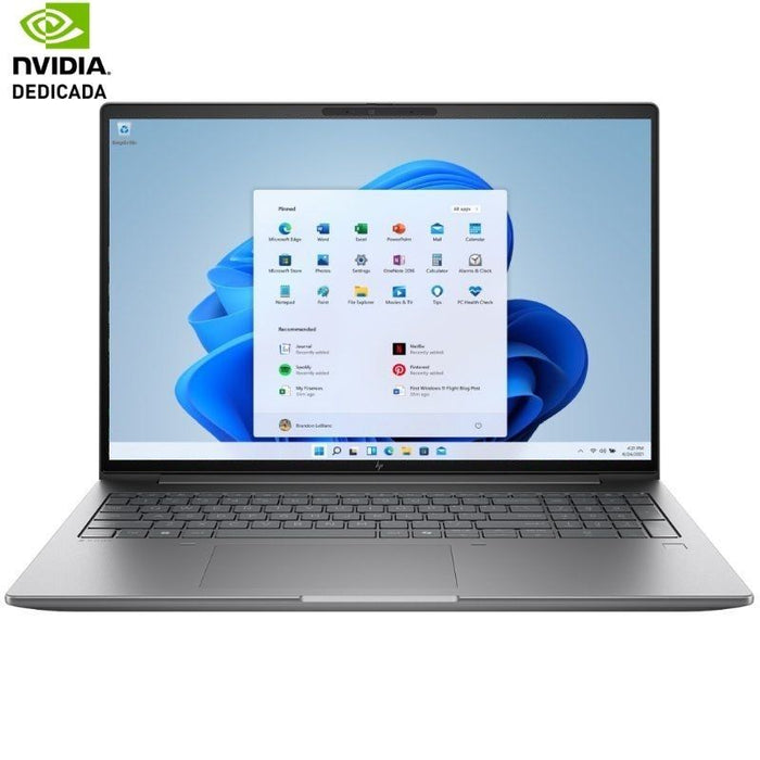 Portátil Workstation Hp Zbook X G1i B72xdet Intel Core Ultra 7-255h 32gb 1tb Ssd Rtx Pro 1000 Blackwell 16' Táctil Win11 Pro