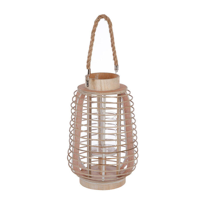 Portavelas Ratán 33x22cm