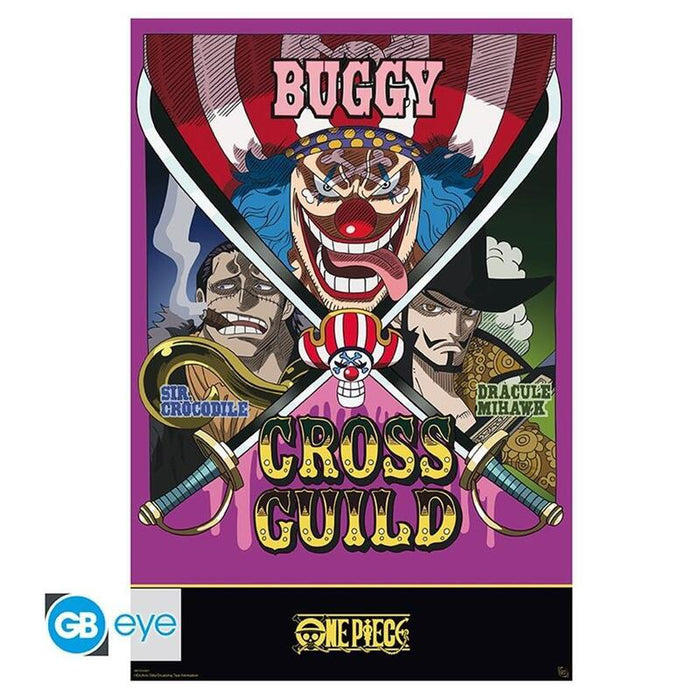 Poster Gb Eye Maxi One Piece Wanted Cross Guild