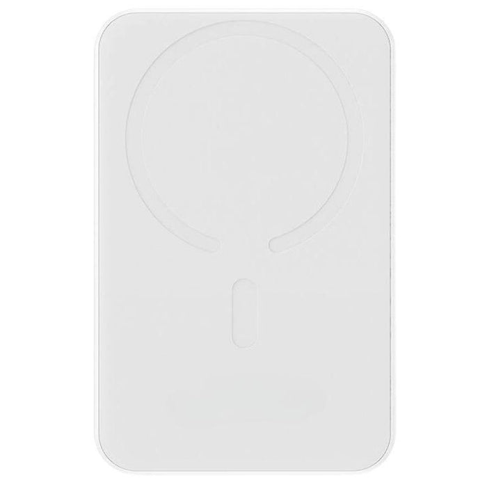 Power Bank Mini 5000mah Baseus Compatible Con Magsafe Blanco - Carga Rápida 20w Y Cable Tipo C Inlcuido