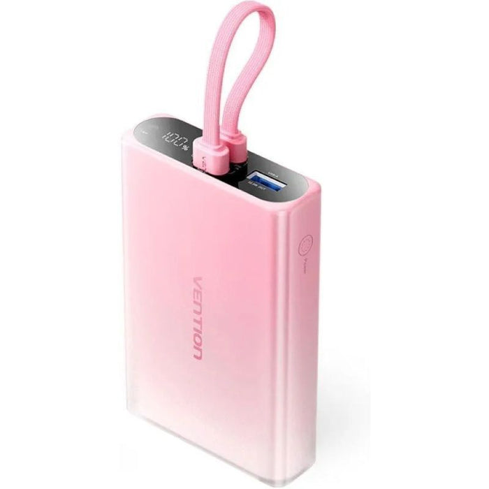 Powerbank 10000mah Vention Fhzp0 22.5w Rosa
