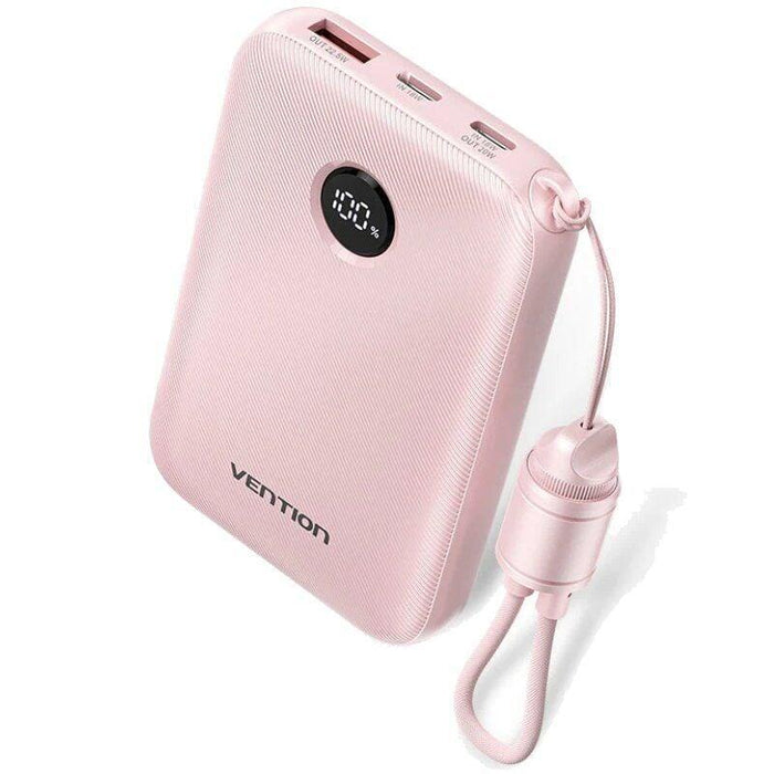 Powerbank 10000mah Vention Fkap0-C 22.5w Rosa