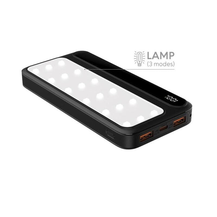 Powerbank P10 Lcdpd 10 000mah Lamp Z Funkcja Mocnego Zródla Swiatla, Moc Wyjsciowa 22,5w Port Delivery (Pd20w)