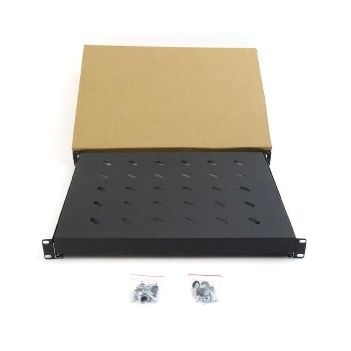 Powergreen Bandeja Movible 1u Para Armario Rack De 19" Con Fondo De 60cm