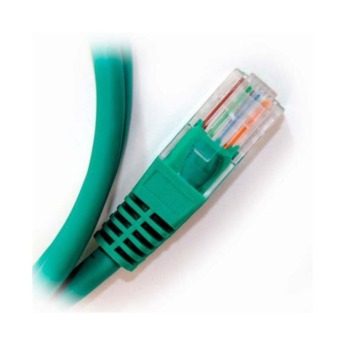 Powergreen Latiguillo Color Verde Rj45 Cat 5e Utp 0.5 Metros 0.50 M Verde