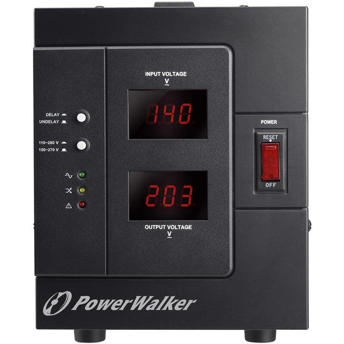 Powerwalk Avr 3000 Siv Fr Power Walker Regulador Y Estabilizador Automático De Voltaje Ca 3000va (230v)