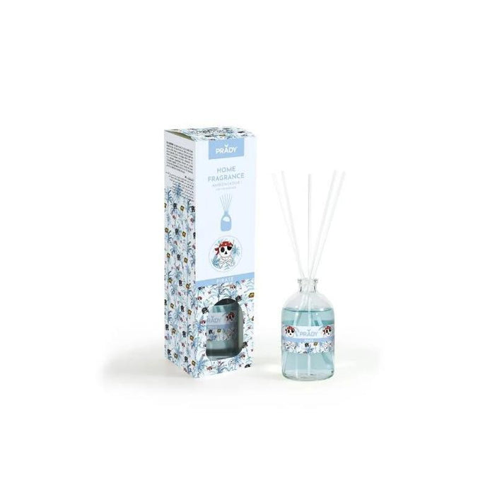 Prady Ambientador Mikado Pirate - Frasco De Cristal 100 Ml Y Varitas Difusoras
