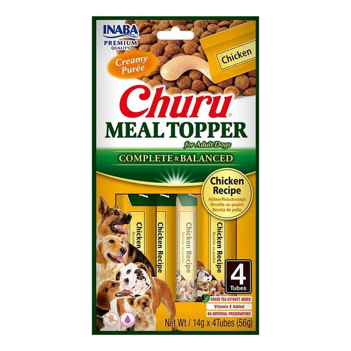 Premio Para Perros Inaba Churu Meal Topper Chicken  4 X 14g