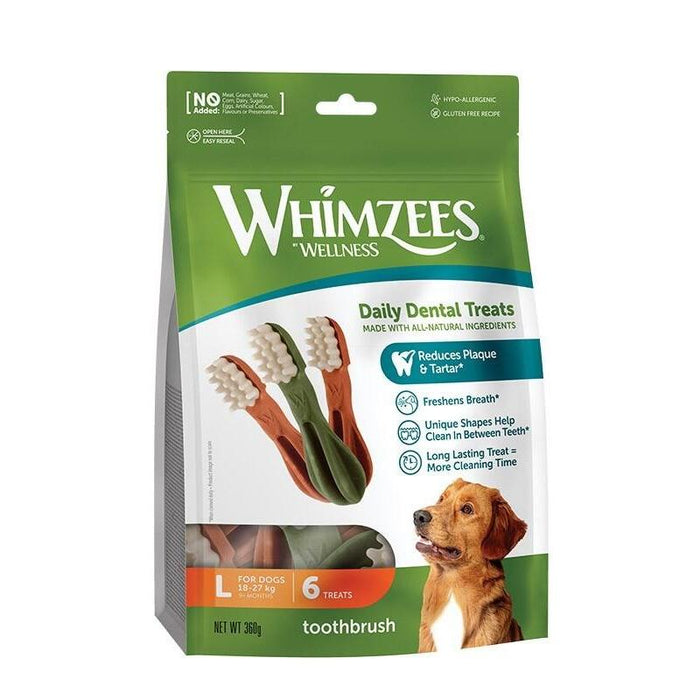 Premio Para Perros  Whimzees Adult Toothbrush L  6
