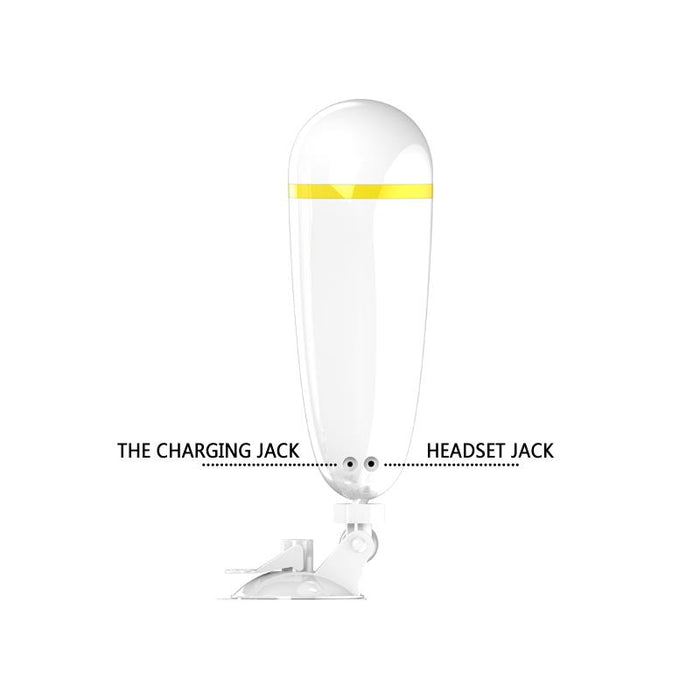 Pretty Love Masturbador Sally Blanco Y Dorado