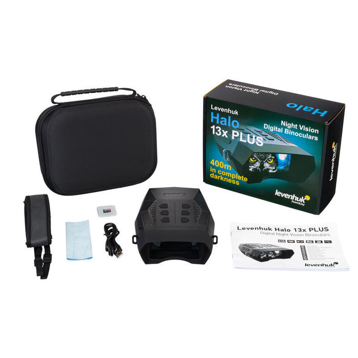 Prismáticos Digitales De Visión Nocturna Levenhuk Halo 13