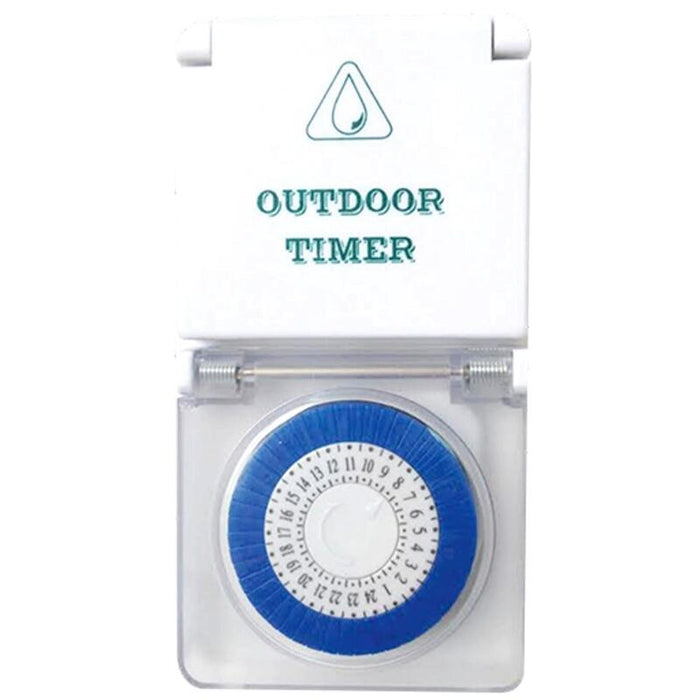 Programador De Electricidad Silver Sanz 49403 Analgico -  24 Horas -  3600w -  250v -  16a -  50hz -  Ip44