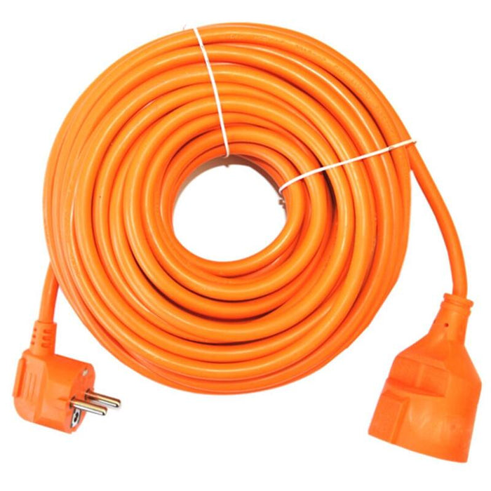 Prolongador De Corriente Silver Electrics 15m -  3x 1.5mm -  250v -  16a -  3.500w Naranja