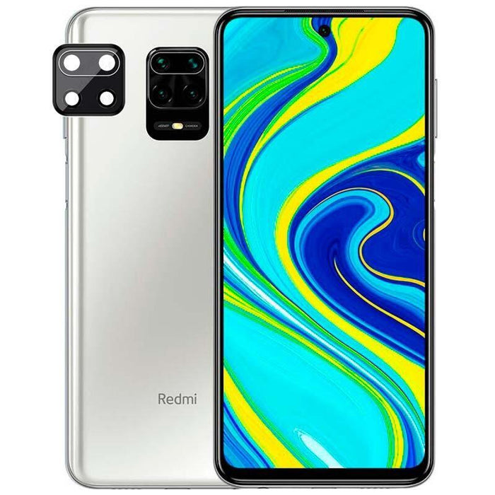 Protector De Cámara Xiaomi Redmi Note 9s / Note 9 Pro Negro