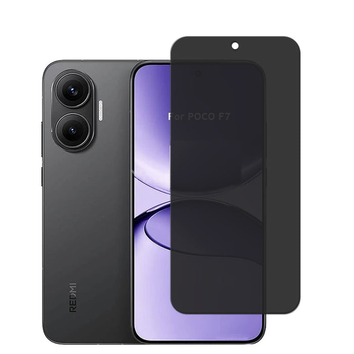 Protector De Cristal Templado Antiespía Xiaomi Poco F7