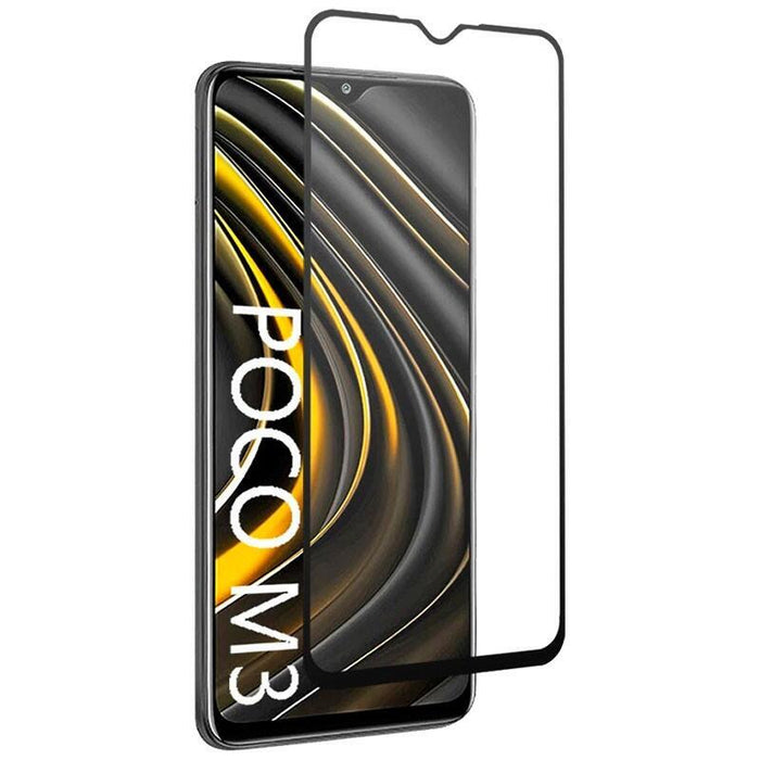 Protector De Cristal Templado Xiaomi Poco M3 Full Screen 3d