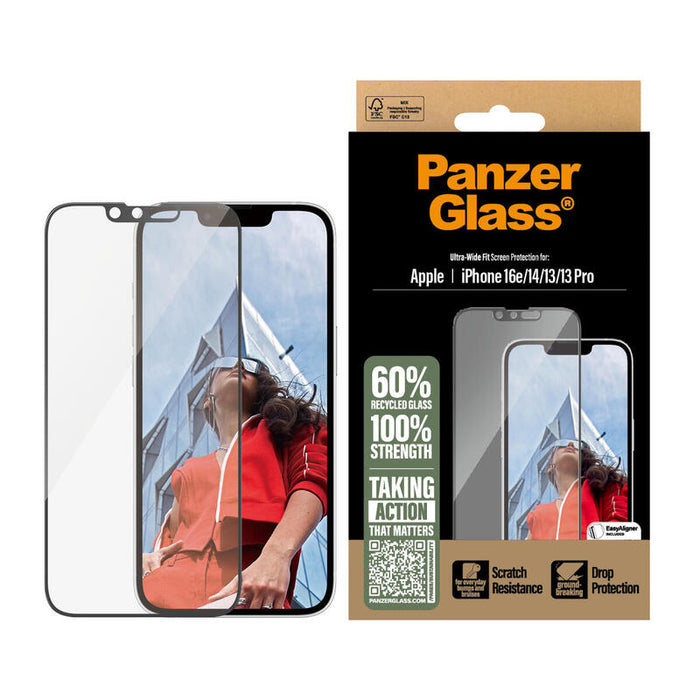 Protector Panzerglass Pg Scrn Iphone Se 25/14/13/13 Pro Uwf Wa De Pantalla Apple 1 Pieza