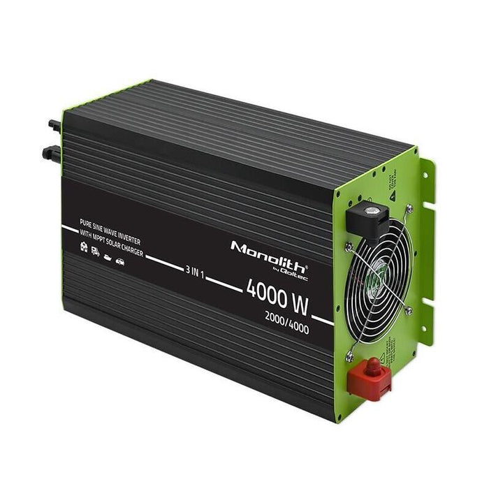 Przetwornica Solarna 3w1 Z Funkcja Ladowania Ac Mppt Ups Ats 2000w 4000w 12v N 230v Czysty Sinus