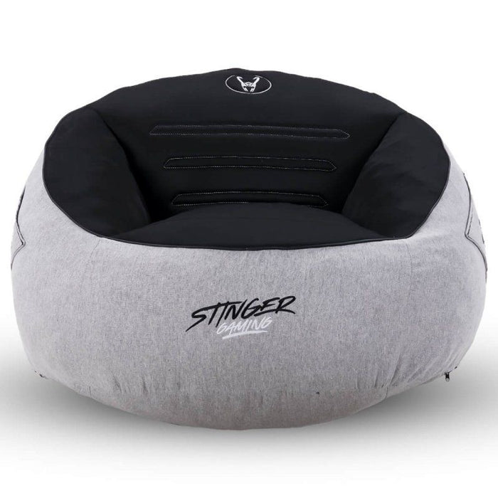 Puff Woxter Stinger Gaming Con Relleno Gris Y Negro