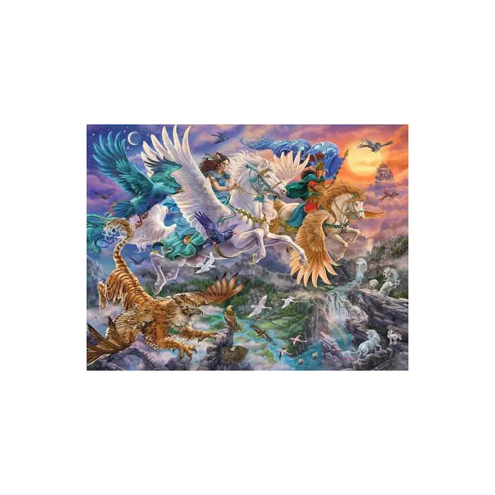 Puzzle 2000 Elementów Fantazja Pegaz