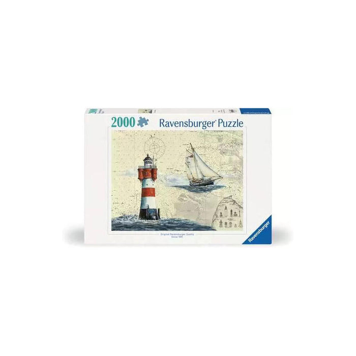 Puzzle 2000 Elementów Zeglarstwo, Latarnia Morska