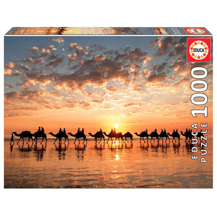 Puzzle Atardecer Dorado En Cable Beach Australia 1000pz
