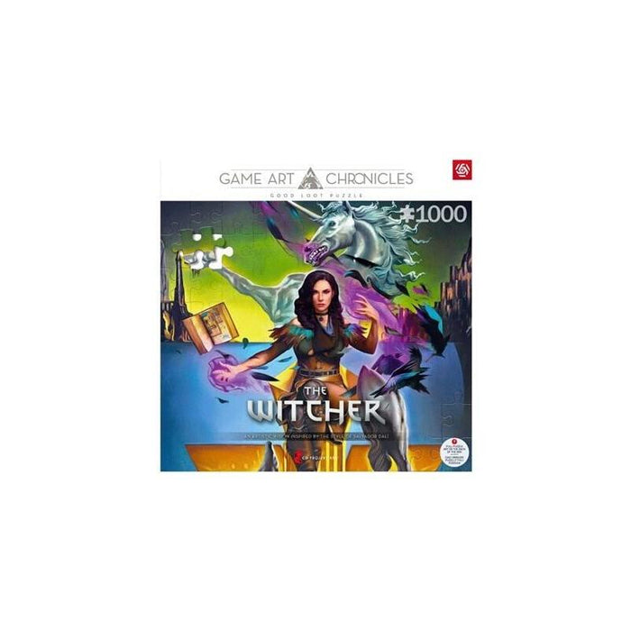Puzzle Good Loot Gaming 1000 Game Art Chronicles The Witcher Yennefer & Salvador Dali