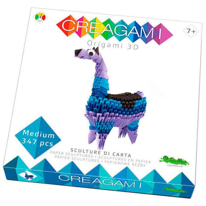Puzzle Origami 3d Llama Creagami
