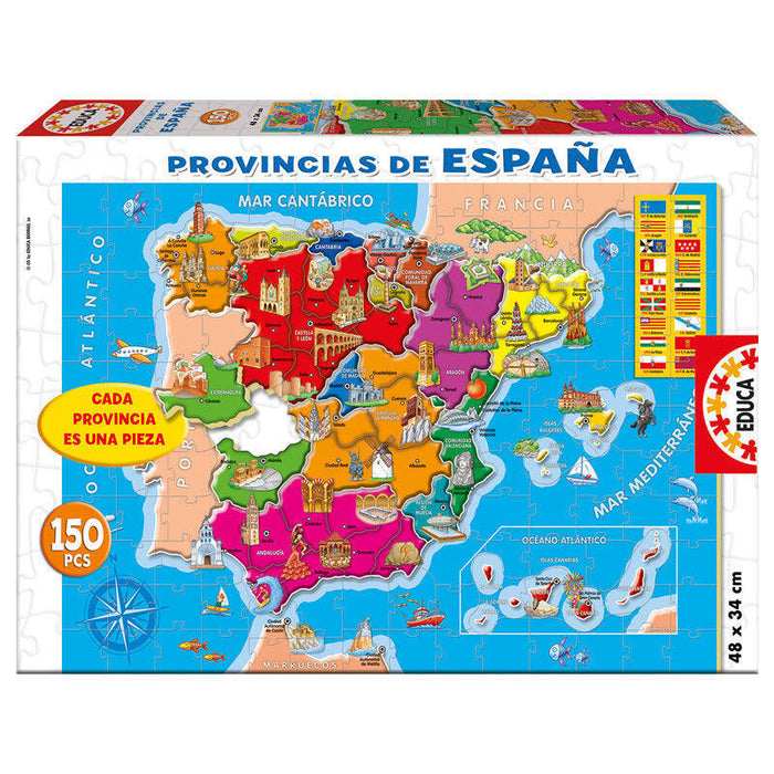 Puzzle Provincias De España 150pzs