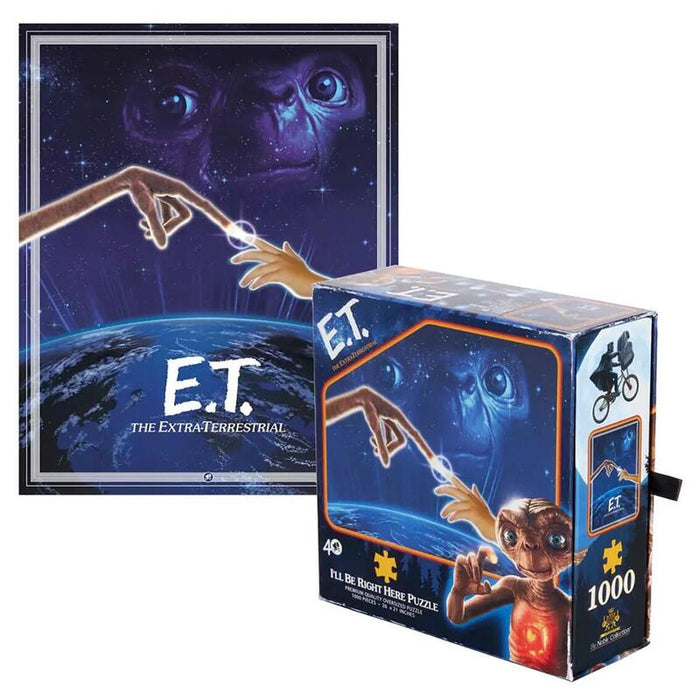 Puzzle The Noble Collection E.T. El Extraterrestre Estaré Aquí Mismo 1000 Piezas