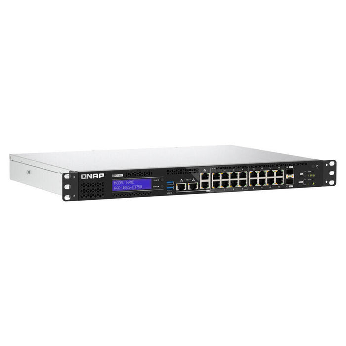 Qgd-1602-C3758-16g 8 2.5gbe - 8 1gbe Ports 2 Sfp+ 10gbe 96w