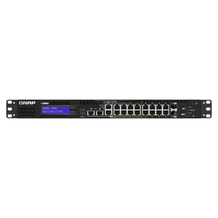 Qgd-1602-C3758-16g 8 2.5gbe - 8 1gbe Ports 2 Sfp+ 10gbe 96w