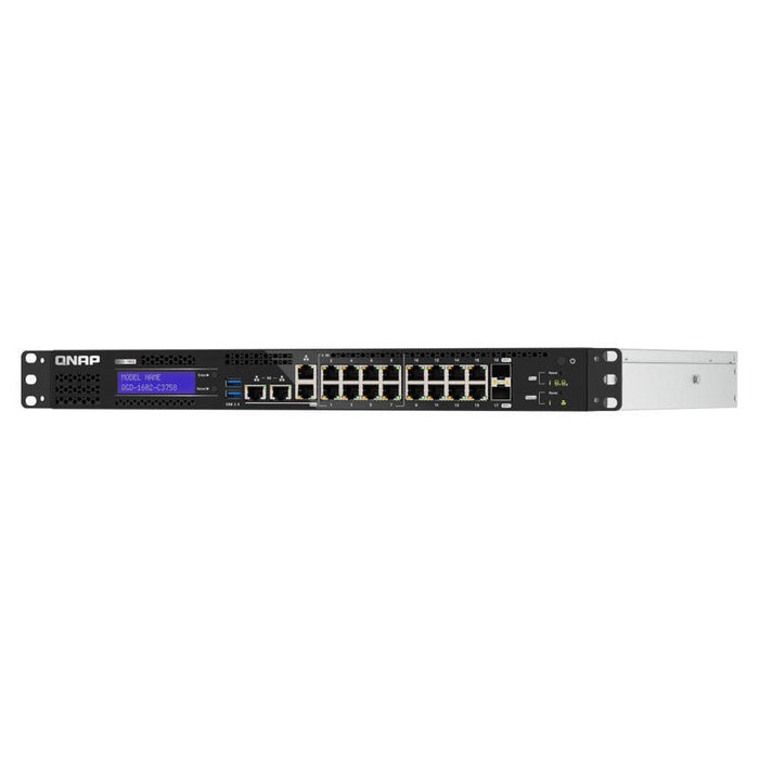 Qgd-1602-C3758-16g 8 2.5gbe - 8 1gbe Ports 2 Sfp+ 10gbe 96w