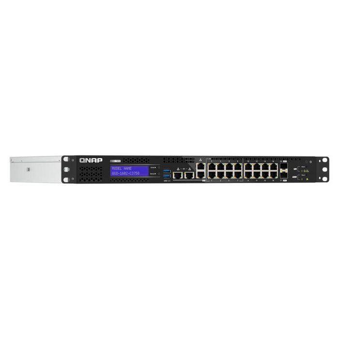Qgd-1602-C3758-16g 8 2.5gbe - 8 1gbe Ports 2 Sfp+ 10gbe 96w