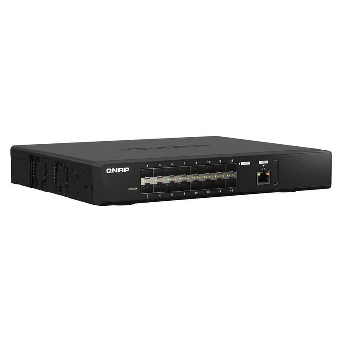Qnap Qsw-M5216-1t Switch Gestionado L2 10g Ethernet (100/1000/10000) Negro