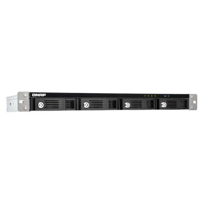 Qnap Rack 1u 4-Bay 3.5" Sata Hdd Usb 3.0 Type-C Hardware Raid External Enclosure
