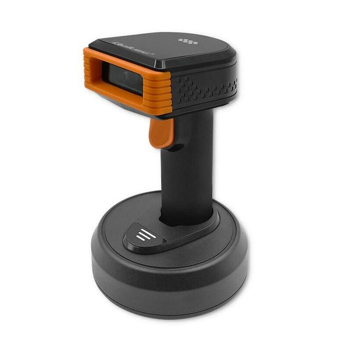 Qoltec 50878 Inalámbrico 1d Lector De Código De Barras 2d + Estación De Acoplamiento