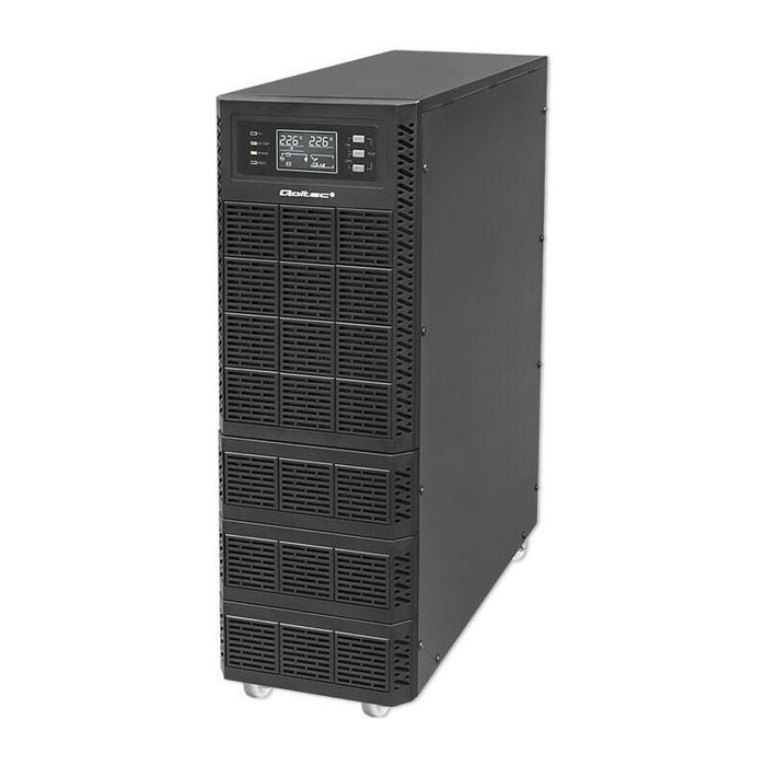 Qoltec 52283 Uninterruptible Power Supply Ups 6kva 6000w Power Factor 1.0 Lcd Epo Usb Online