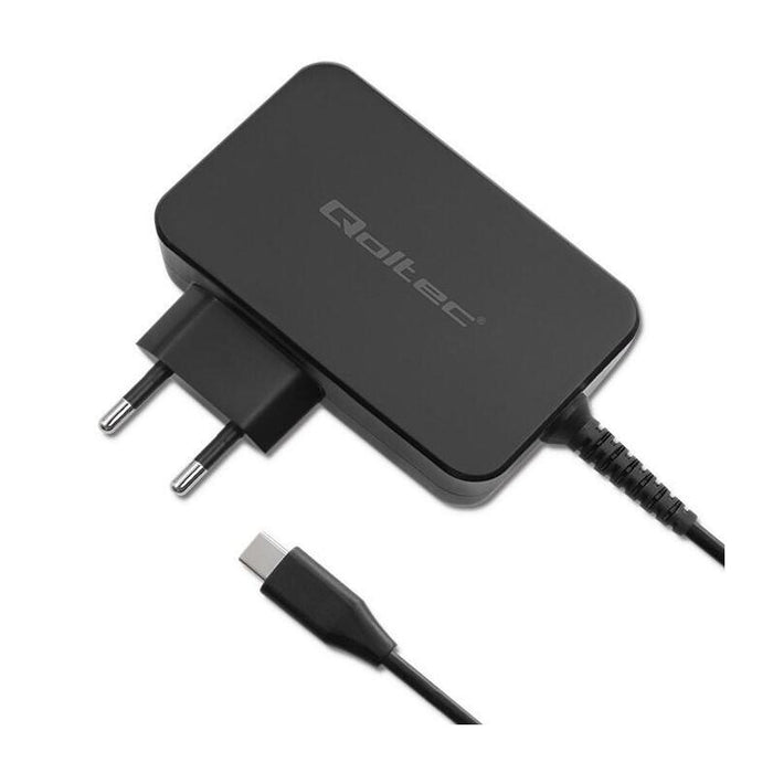 Qoltec 52387 Gan Power Pro Charger 1xusb-C 90w 5-20v 3-4.5a Black