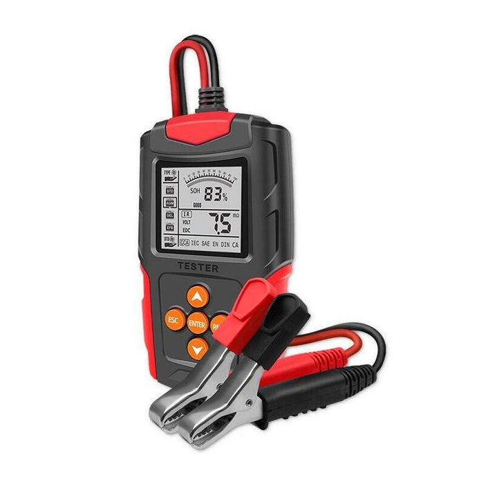 Qoltec 52484 Lcd Digital Battery Tester 12v 24v 3ah 200ah