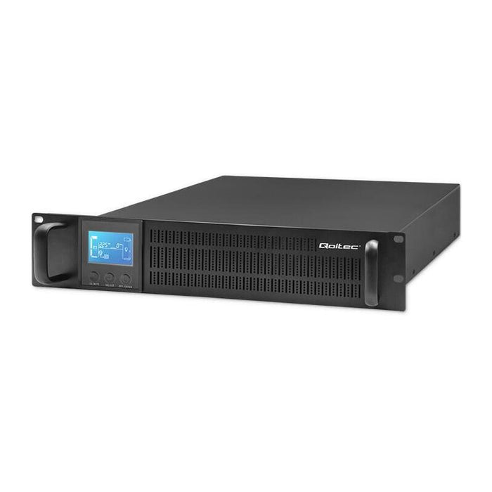 Qoltec 53946 Uninterruptible Power Supply Ups Rack 2kva 1600 W Lcd